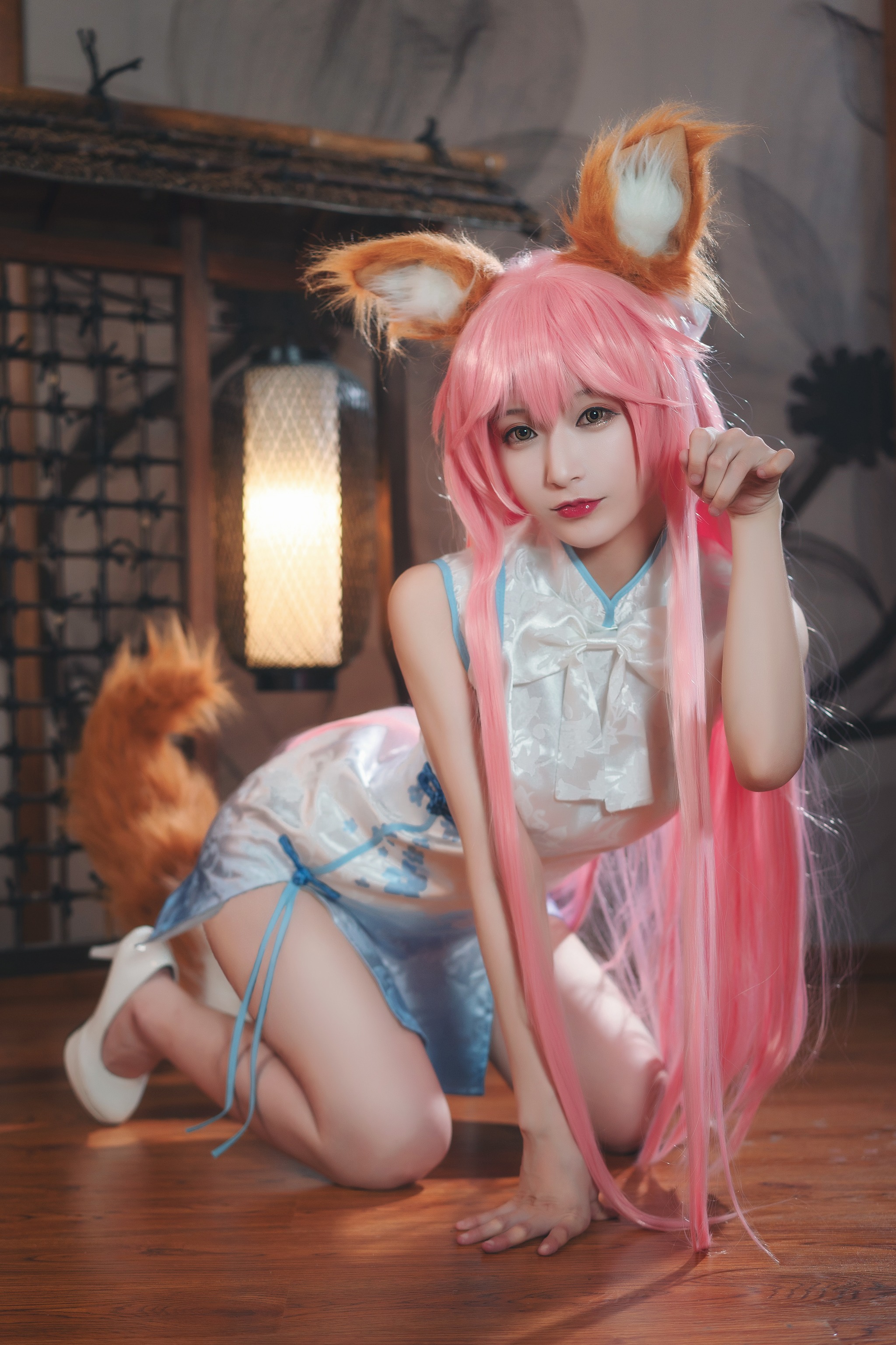 w百合欧皇子w - NO.002 小玉旗袍 [20P]-XikXak